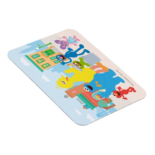 Sesamstraße | Nachbarschaftsszene Magnet (Rechte Seite)