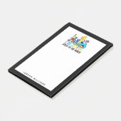 Sesamstraße | Name hinzufügen Post-it Klebezettel (angewinkelt)