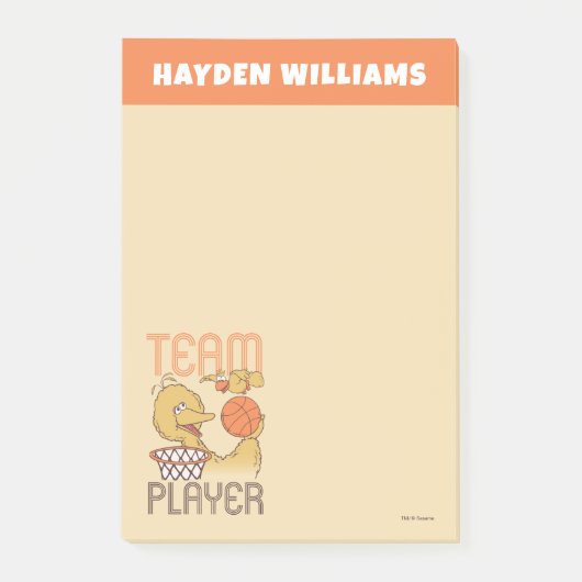 Sesamstraße | Name hinzufügen Post-it Klebezettel (Vorderseite)