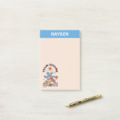 Sesamstraße | Name hinzufügen Post-it Klebezettel (Auf Schreibtisch)