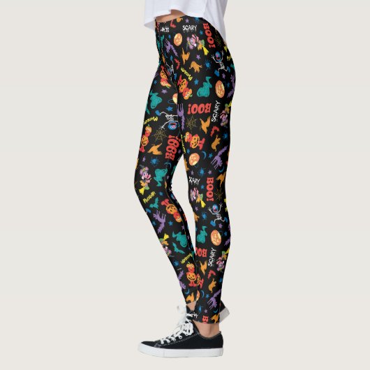 Sesamstraße | Niedliches Halloween-Muster Leggings (Links)