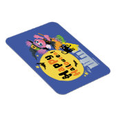 Sesamstraße | Niedliches Halloween-Muster Magnet (Rechte Seite)