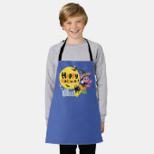Sesamstraße | Niedliches Halloween-Muster Schürze (Getragen)