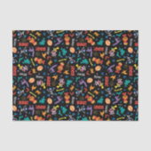 Sesamstraße | Niedliches Halloween-Muster Seidenpapier (Vorderseite)