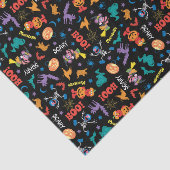 Sesamstraße | Niedliches Halloween-Muster Seidenpapier (Ausschnitt)