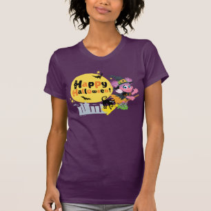Sesamstraße   Niedliches Halloween-Muster T-Shirt
