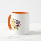 Sesamstraße | Niedliches Halloween-Muster Tasse (Vorderseite Links)