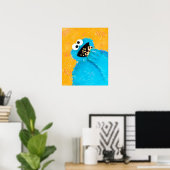 Sesamstraße | Nom Nom Cookie Monster Poster (Heimbüro)