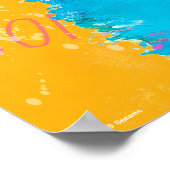 Sesamstraße | Nom Nom Cookie Monster Poster (Ecke)