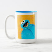 Sesamstraße | Nom Nom Cookie Monster Zweifarbige Tasse (Links)