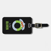 Sesamstraße | O ist für Oscar Gepäckanhänger (Vorderseite horizontal)