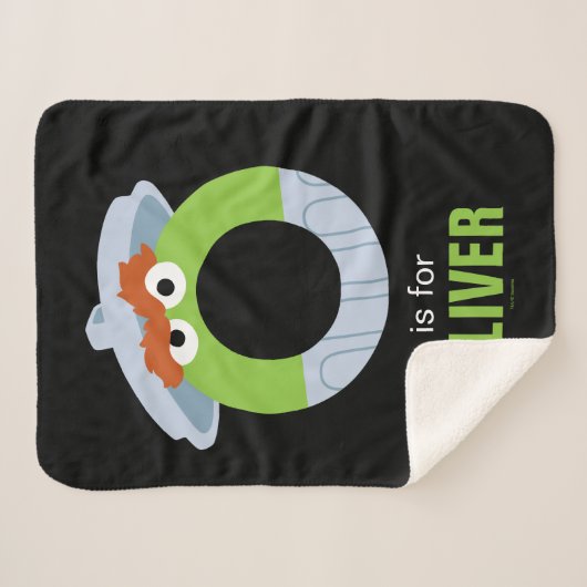 Sesamstraße | O ist für Oscar Sherpadecke (Vorderseite (Horizontal))