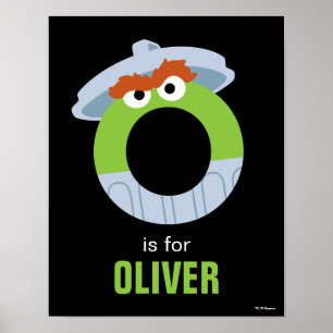 Sesamstraße O wie Oscar Poster