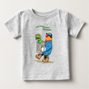 Sesamstraße   Oscar & Bruno der Müllmann Baby T-shirt