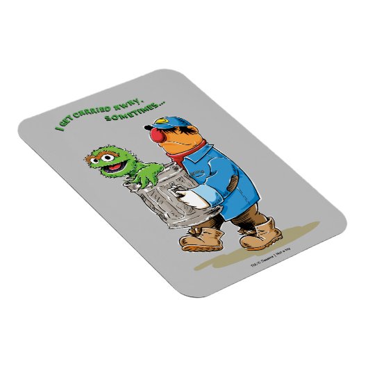 Sesamstraße | Oscar & Bruno der Müllmann Magnet (Rechte Seite)