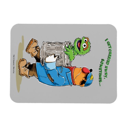 Sesamstraße | Oscar & Bruno der Müllmann Magnet (Horizontal)
