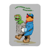 Sesamstraße | Oscar & Bruno der Müllmann Magnet (Vertikal)