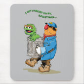 Sesamstraße | Oscar & Bruno der Müllmann Mousepad (Vorne)