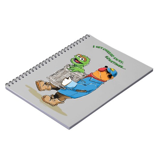 Sesamstraße | Oscar & Bruno der Müllmann Notizblock (Linke Seite)