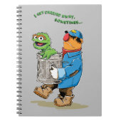 Sesamstraße | Oscar & Bruno der Müllmann Notizblock (Vorderseite)