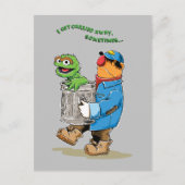 Sesamstraße | Oscar & Bruno der Müllmann Postkarte (Vorderseite)