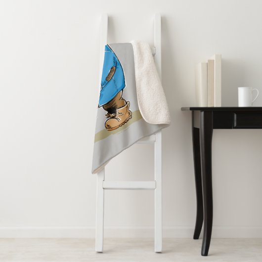 Sesamstraße | Oscar & Bruno der Müllmann Sherpadecke (Beispiel)