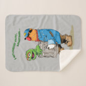 Sesamstraße | Oscar & Bruno der Müllmann Sherpadecke (Vorderseite (Horizontal))