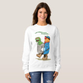 Sesamstraße | Oscar & Bruno der Müllmann Sweatshirt (Vorne ganz)