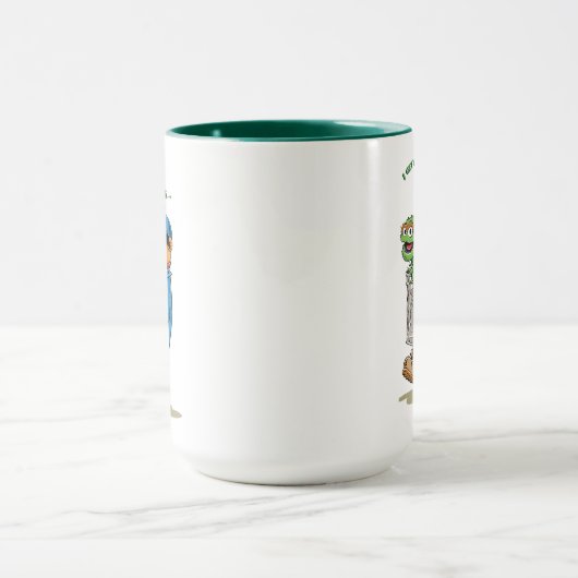 Sesamstraße | Oscar & Bruno der Müllmann Tasse (Zentrum)