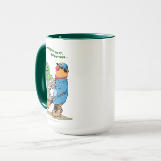 Sesamstraße | Oscar & Bruno der Müllmann Tasse (Vorderseite Links)