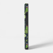 Sesamstraße | Oscar das Grouch Phrase Muster iPhone Hülle (Linke Seite)