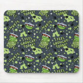 Sesamstraße | Oscar das Grouch Phrase Muster Mousepad (Vorne)