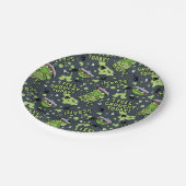 Sesamstraße | Oscar das Grouch Phrase Muster Pappteller (Schrägansicht)