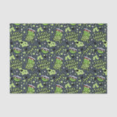 Sesamstraße | Oscar das Grouch Phrase Muster Seidenpapier (Vorderseite)