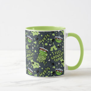 Sesamstraße Oscar das Grouch Phrase Muster Tasse