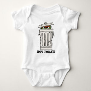Sesamstraße Oscar der Grouch nicht heute! Baby Strampler