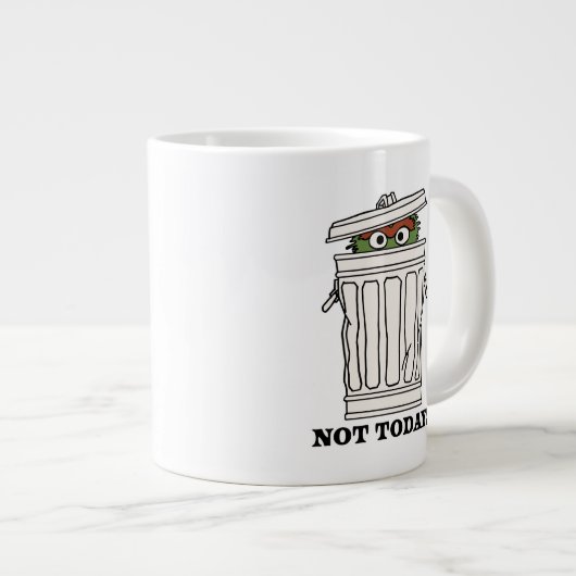 Sesamstraße | Oscar der Grouch nicht heute! Jumbo-Tasse (Vorderseite Rechts)