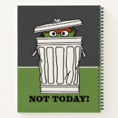 Sesamstraße | Oscar der Grouch nicht heute! Notizblock (Rückseite)