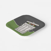 Sesamstraße | Oscar der Grouch nicht heute! Pappteller (Gewinkelt)