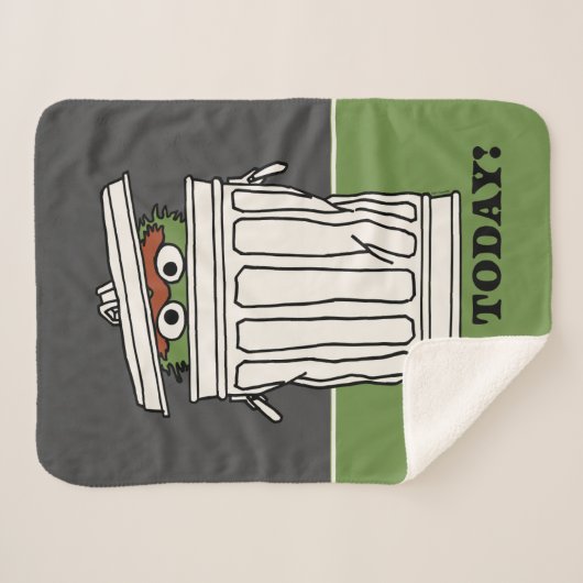 Sesamstraße | Oscar der Grouch nicht heute! Sherpadecke (Vorderseite (Horizontal))