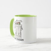 Sesamstraße | Oscar der Grouch nicht heute! Tasse (Vorderseite Links)
