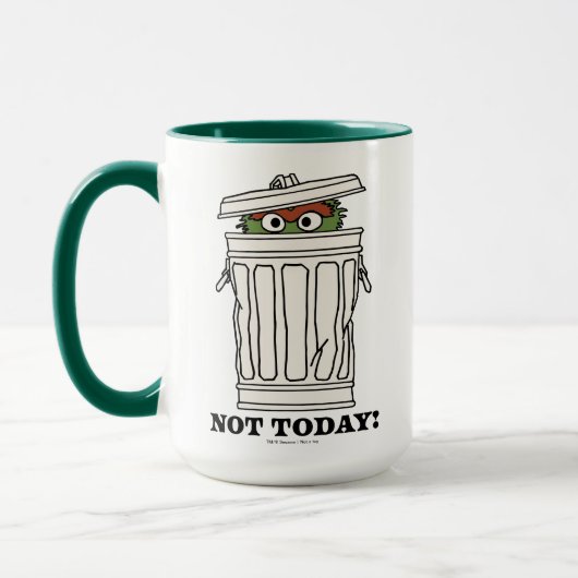 Sesamstraße | Oscar der Grouch nicht heute! Tasse (Links)