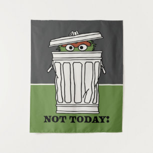 Sesamstraße Oscar der Grouch nicht heute! Wandteppich