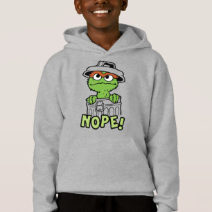 Sesamstraße   Oscar der Grouch Nope! Hoodie