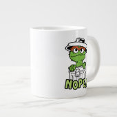 Sesamstraße | Oscar der Grouch Nope! Jumbo-Tasse (Vorderseite Rechts)