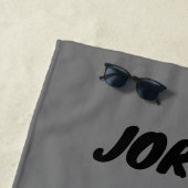 Sesamstraße | Oscar der Grouch Nope! | Name hinzuf Strandtuch (Beispiel)