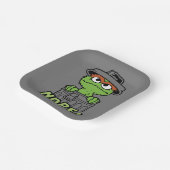 Sesamstraße | Oscar der Grouch Nope! Pappteller (Gewinkelt)