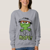 Sesamstraße | Oscar der Grouch Nope! Sweatshirt (Vorderseite)