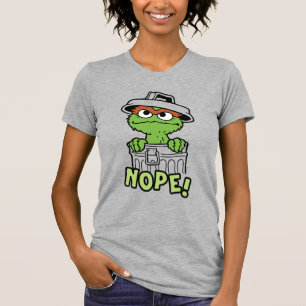 Sesamstraße Oscar der Grouch Nope! T-Shirt