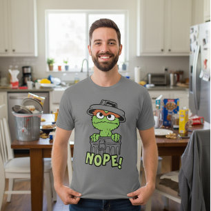 Sesamstraße Oscar der Grouch Nope! T-Shirt